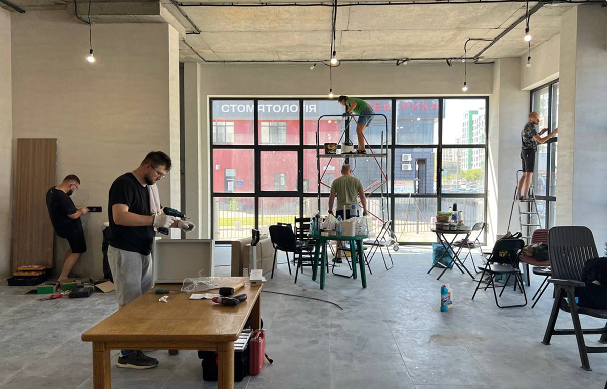 Internet In a New Building